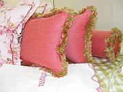 Pink and Green Faries Pillows